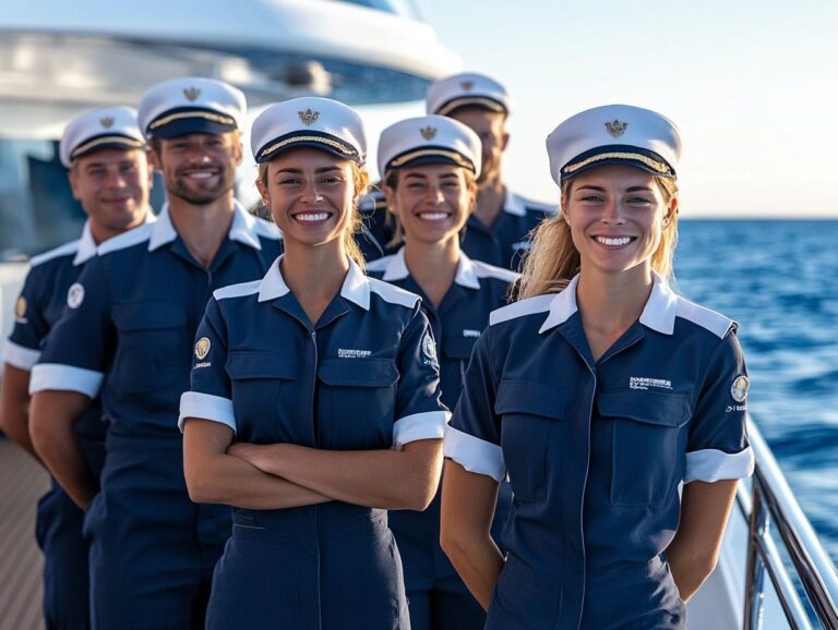 Yacht Crew Uniforms: Dressing for Success on the High Seas